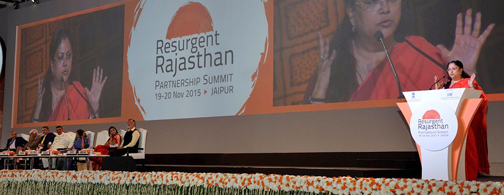 Resurgent Rajasthan Partnership Summit 2015