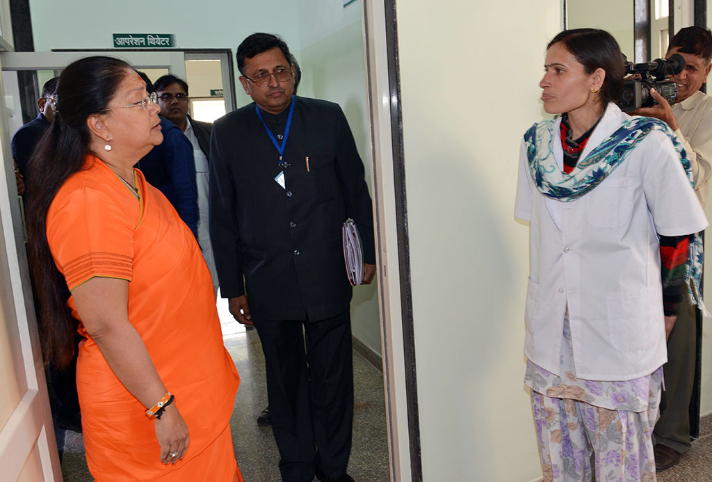 Vasundhara-Raje-expansion of health facilities