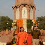 Vasundhara Raje paid tributes to the martyrs