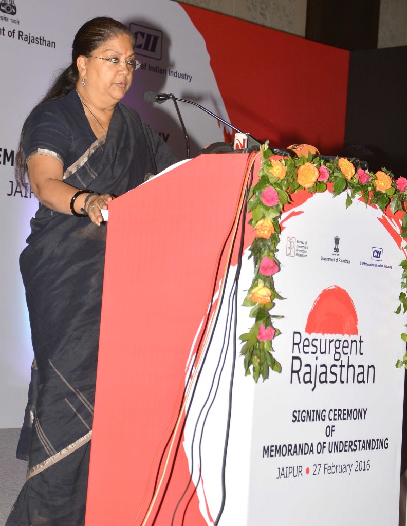 Vasundhara Raje - Rajasthan team doing hard work, resurgent rajasthan 17