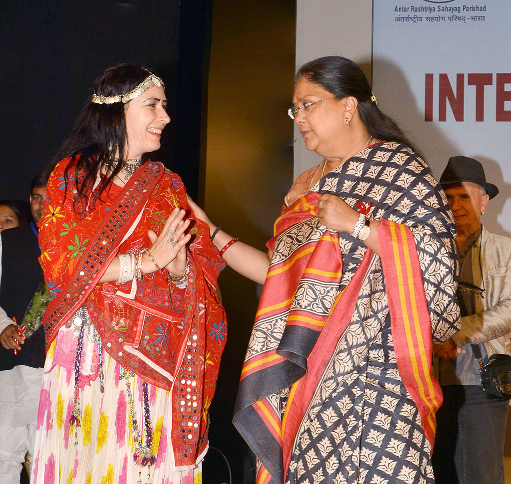 CM Vasundhara Raje - Music that connects everyone, Cultur`