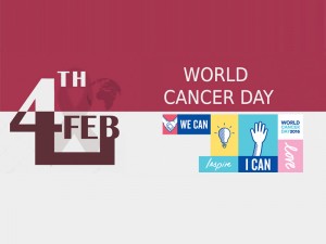 World Cancer Day, 4 February, 2016 - Vasundhara Raje