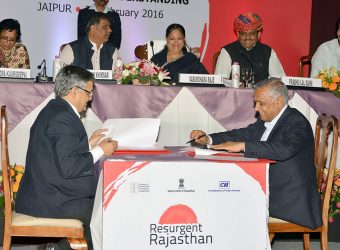 Rajasthan Government Signs MoUs