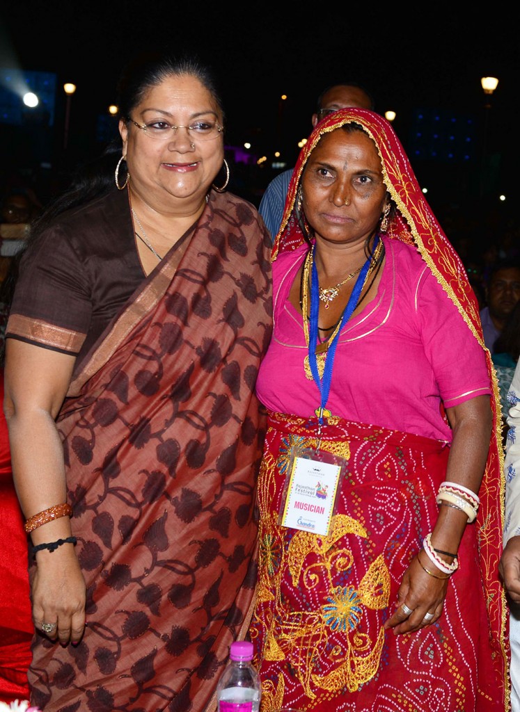 CM Vasundhara Raje also participated in the cultural evening 3