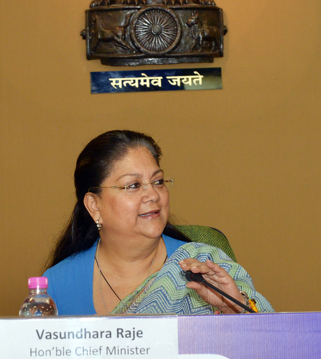 woman securities in rajasthan-vasundhara raje