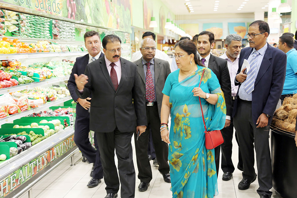Vasundhara Raje Dubai Visits