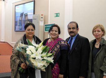 Vasundhara Raje Russia visit