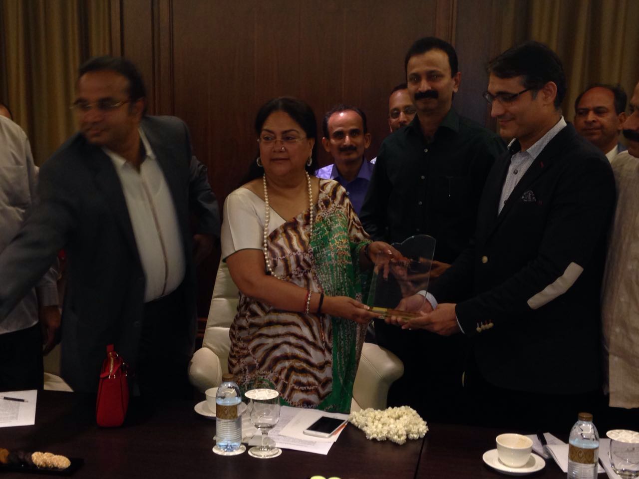 Chief Minister Vasundhara Raje on Dubai Visit