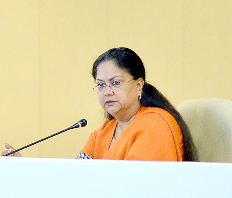 vasundhara raje public hearing