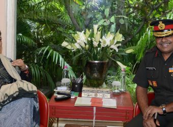 cm meets major general anuj mathur CMP_8211