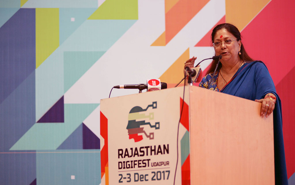 vasundhara raje digifest closing ceremony udaipur 2017 CMP_8818