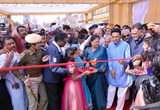 CM Vasundhara Raje inaugurated Bhadwasiya ROB in Jodhpur