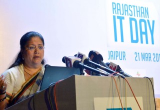 Vasundhara Raje on Rajasthan IT Day 2016