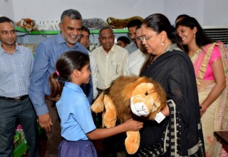 Vasundhara raje at nahargarh biological park