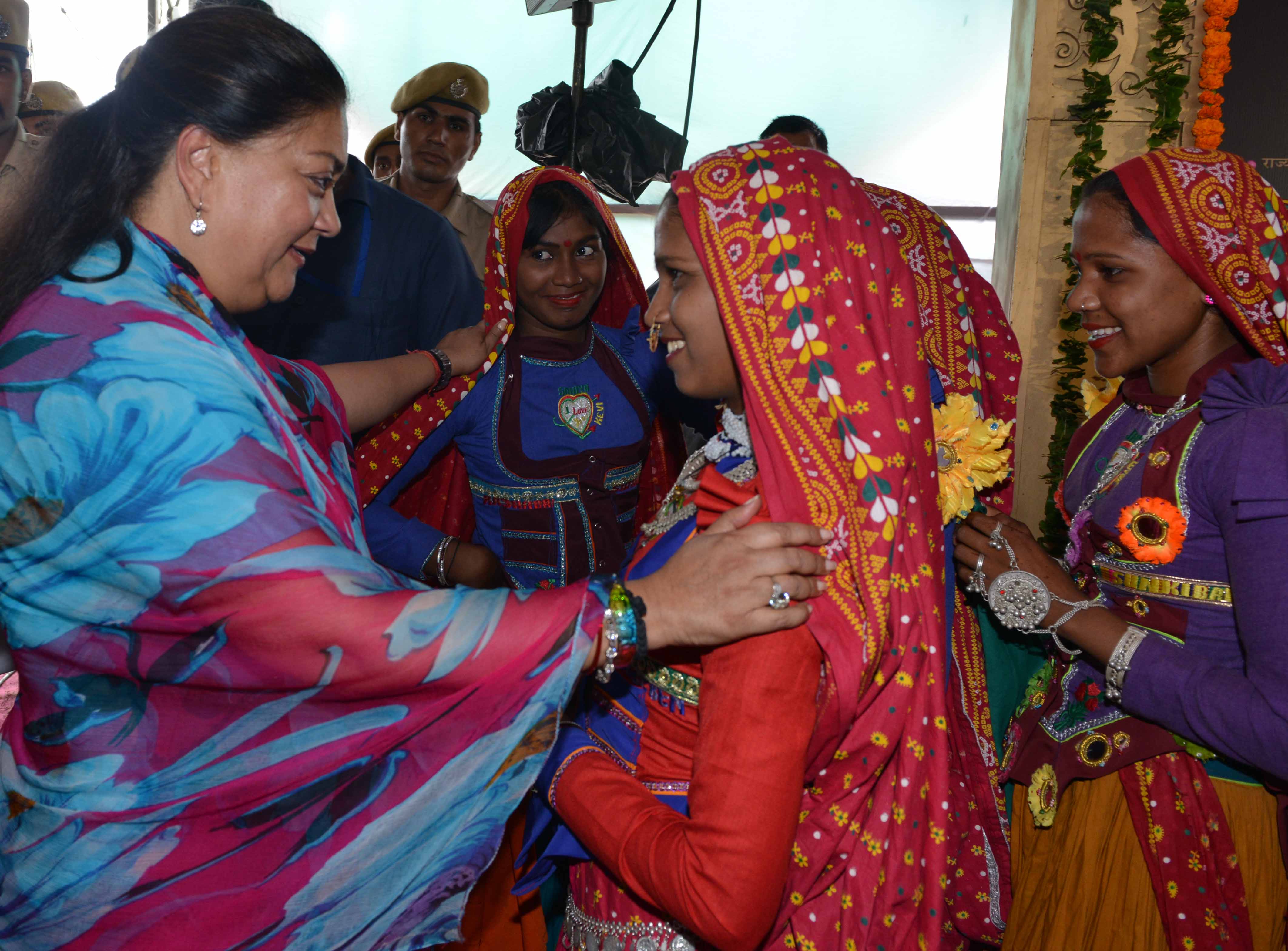 Chief Minister of Rajasthan Vasundhara Raje