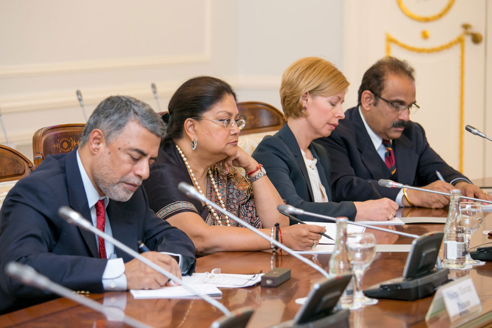 Chief Minister Vasundhara Raje Day 2 - Russia Visit