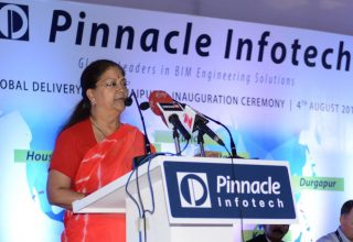 vasundhara raje inaugurates global it delivery centre pinnacle infotech solution CMA_8486