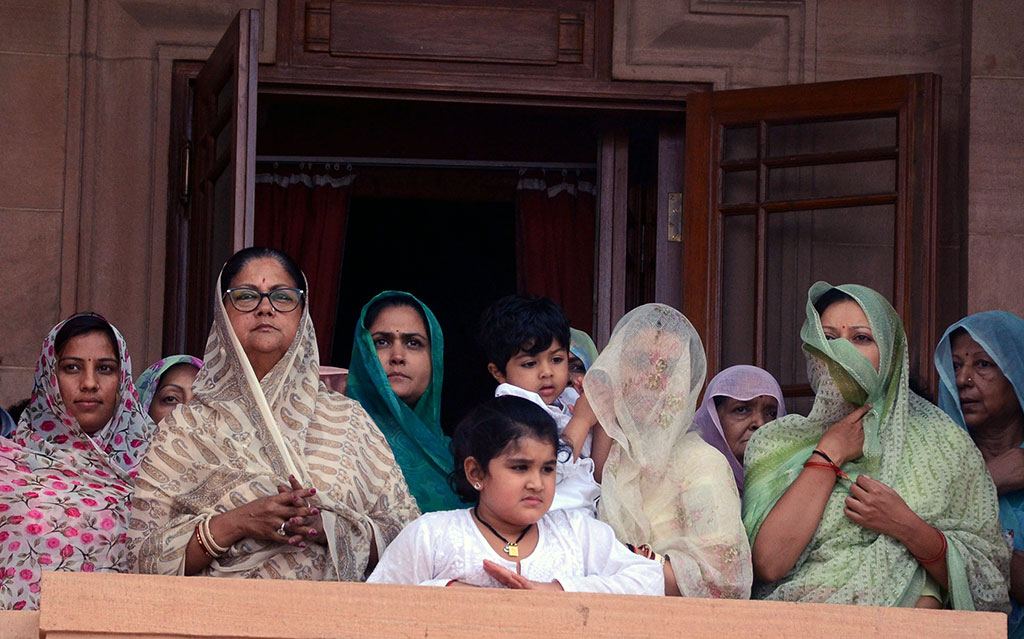 cm condolences rajmata jodhpur